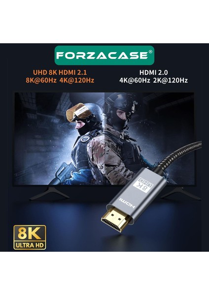 Dp To Dp Kablo 8k 60hz / 4K 120hz Görüntü Aktarıcı Kablo 2 Metre -FC895 fiyatları