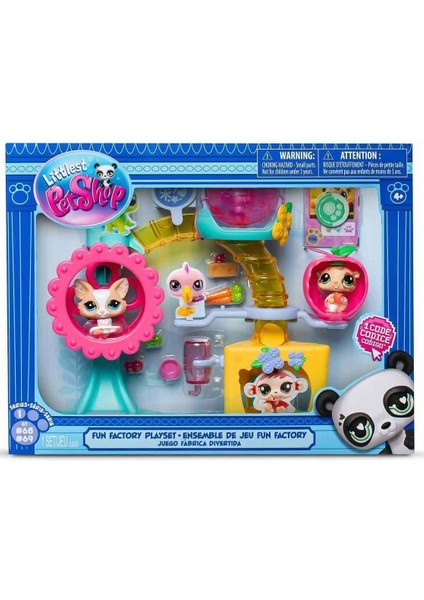 5196 Littlest Pet Shop Minişler Eğlence Fabrikası Oyun Seti S1 -Sunman