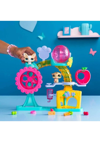 5196 Littlest Pet Shop Minişler Eğlence Fabrikası Oyun Seti S1 -Sunman