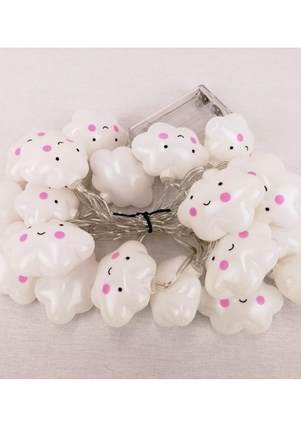 20'li LED Işıklı Bulut Dekor Lambası Yılbaşı Doğum Günü Işıklandırma fırsatları