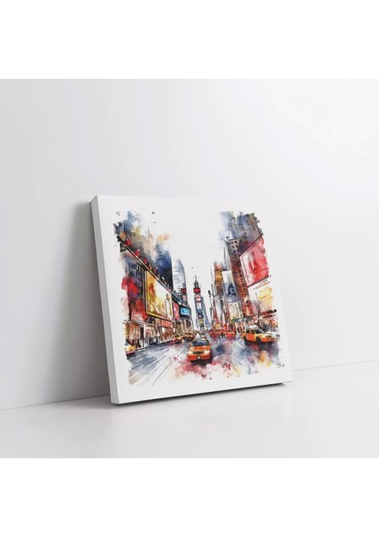 Kozmopolit Sokaklar Kanvas Tablo fiyatları