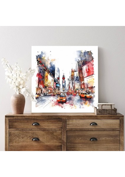 Kozmopolit Sokaklar Kanvas Tablo modelleri