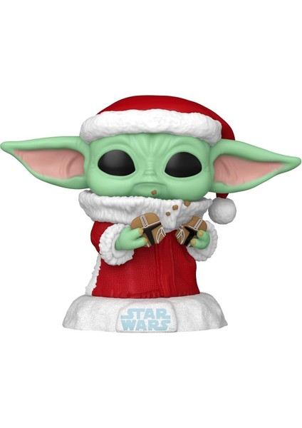 Star Wars Holiday - Grogu With Christmas Cookie