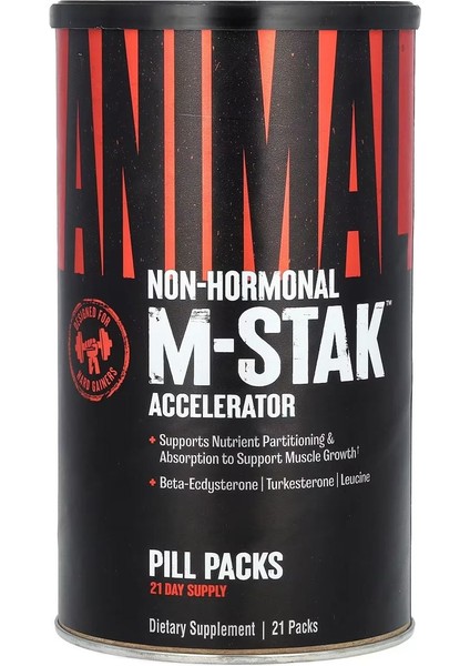 Animal Non - Hormonal M-Stak Accelerator 21 Paket