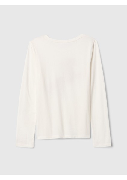 Kız Çocuk Çok Renkli Grafik T-Shirt