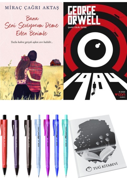 1984 George Orwell ve Bana Seni Seviyorum Deme Evlen Benimle Miraç Çağrı Aktaş