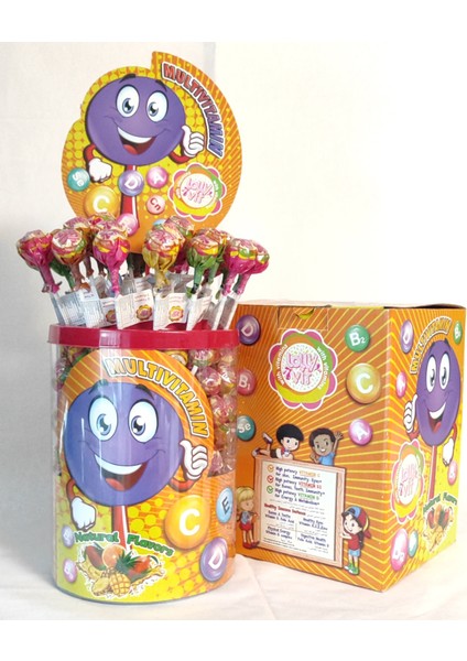 Lolipop Multivitamin + Mineral 150 Adet x 10G