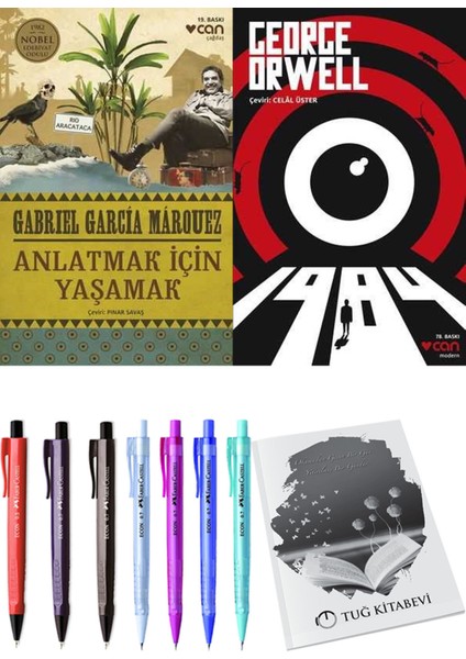 1984 George Orwell ve Anlatmak Için Yaşamak Gabriel Garcia Marquez