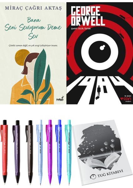 1984 George Orwell ve Bana Seni Seviyorum Deme Sev Miraç Çağrı Aktaş