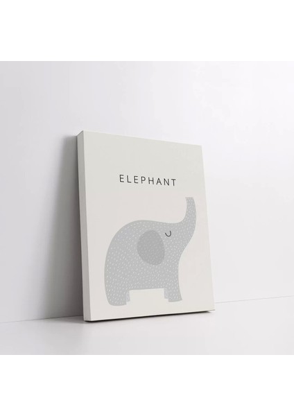 Minik Filin Dünyası Kanvas Tablo fiyatları