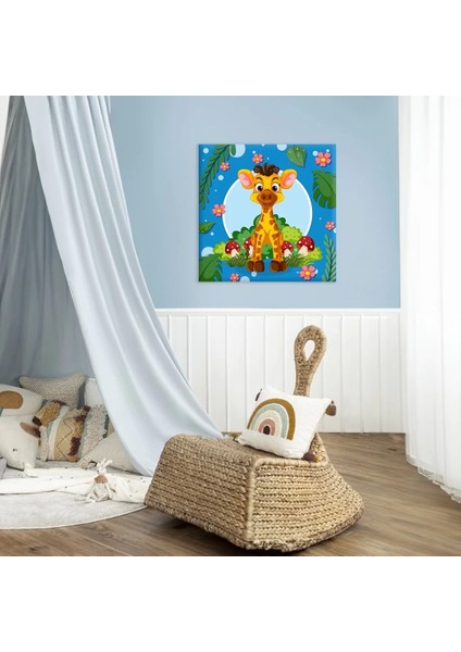 Renkli Orman Kanvas Tablo