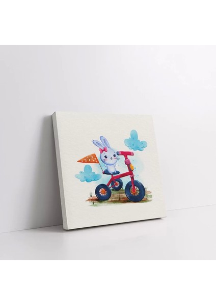 Yarışçı Tavşan Kanvas Tablo fiyatları