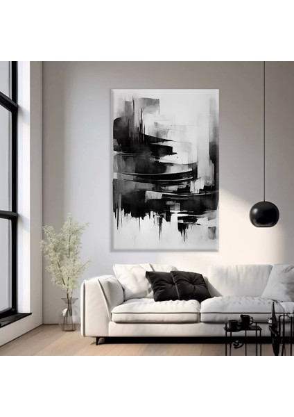 Soyut Hareket Kanvas Tablo