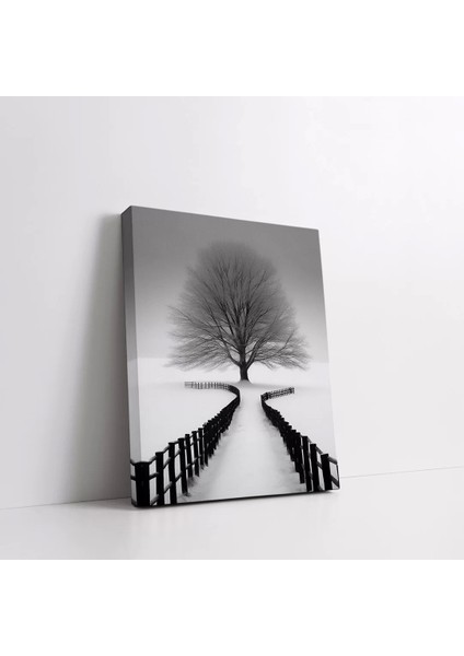 Yol Ayrımı Kanvas Tablo