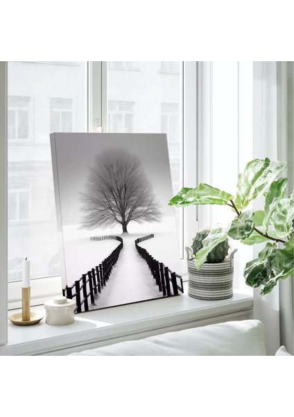 Yol Ayrımı Kanvas Tablo