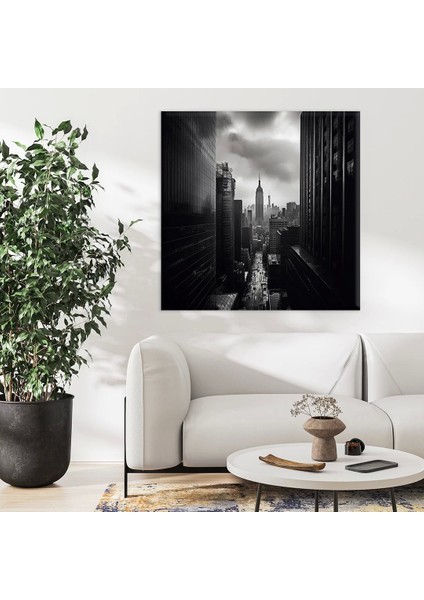 Gökdelenler Arası Kanvas Tablo