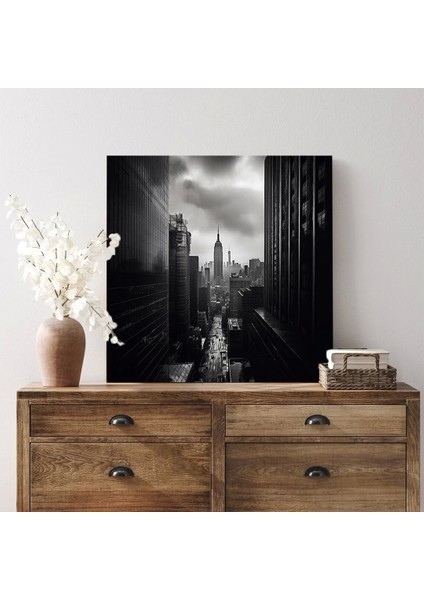 Gökdelenler Arası Kanvas Tablo modelleri