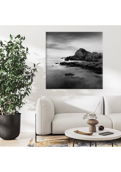 Sakin Kıyı Kanvas Tablo