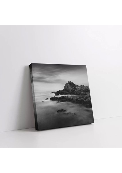 Sakin Kıyı Kanvas Tablo fiyatları