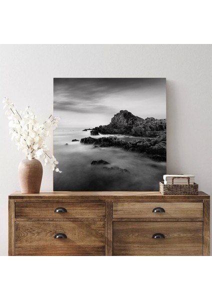 Sakin Kıyı Kanvas Tablo modelleri