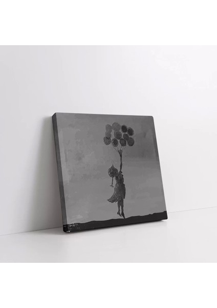 Balonla Yükseliş Kanvas Tablo fiyatları