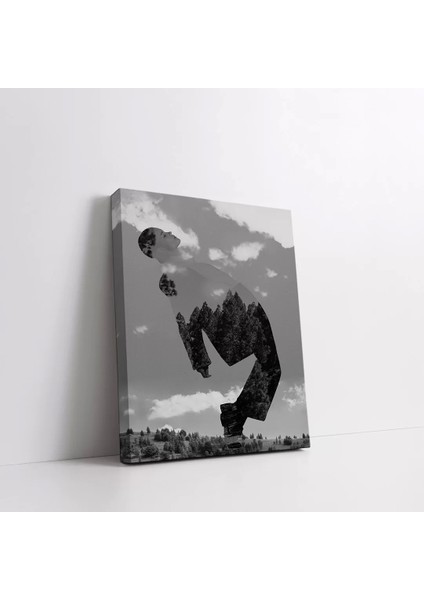 Kozmik Düşünce Kanvas Tablo fiyatları