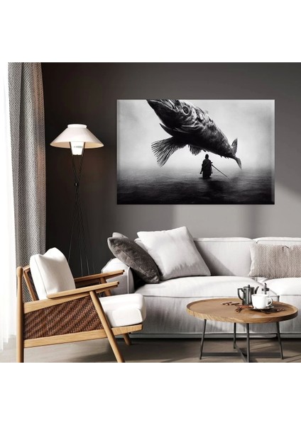 Yüksekten Uçuş Kanvas Tablo