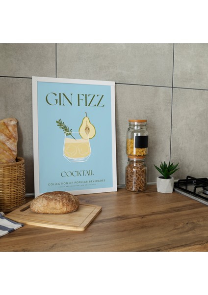 "gin Fizz" Poster Tablo