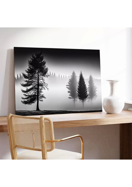 Saklı Orman Kanvas Tablo modelleri