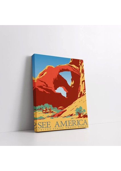 Amerika'nın Manzaraları Kanvas Tablo fiyatları