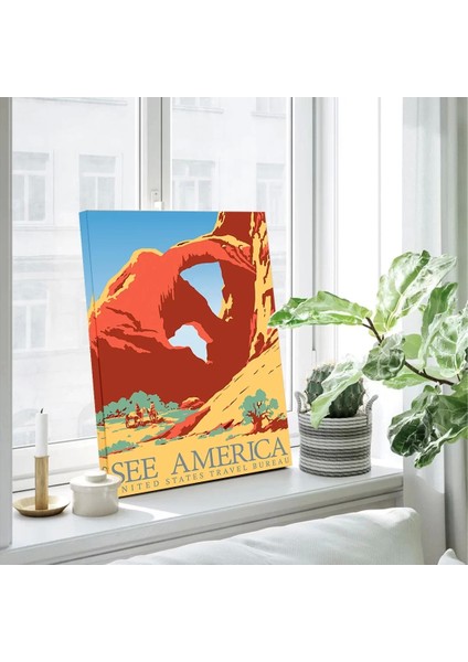 Amerika'nın Manzaraları Kanvas Tablo modelleri