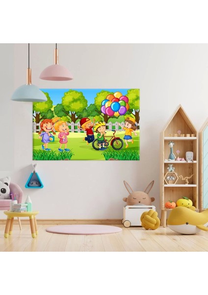 Balon Festivali Kanvas Tablo