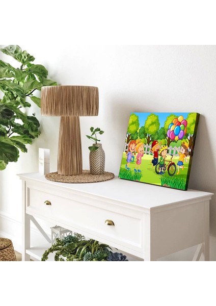 Balon Festivali Kanvas Tablo modelleri