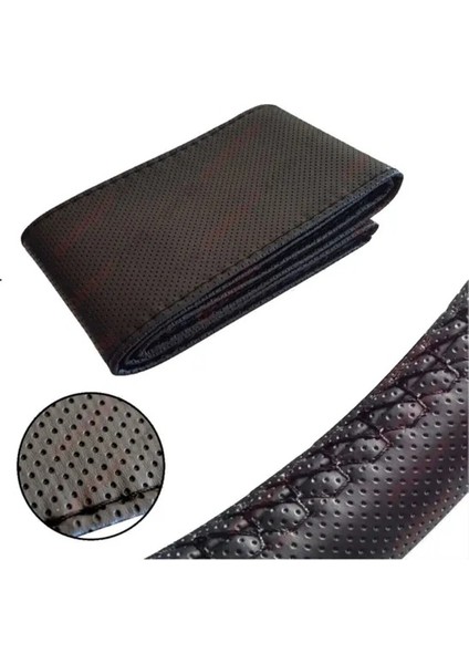 Sportif Dikmeli Delikli Deri Direksiyon Kılıfı fiyatları