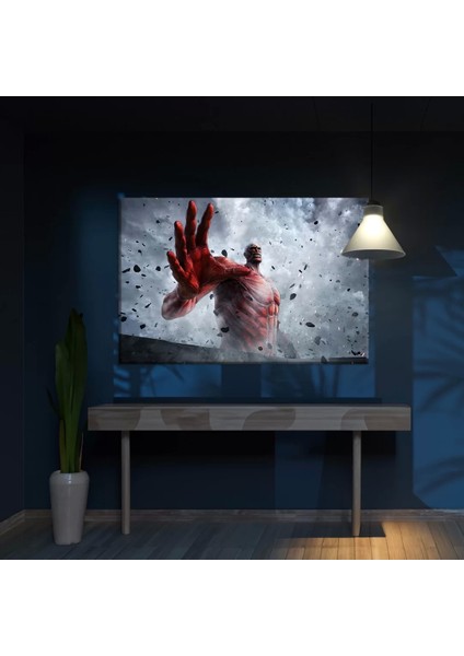 Attack On Titan Dev Kanvas Tablo