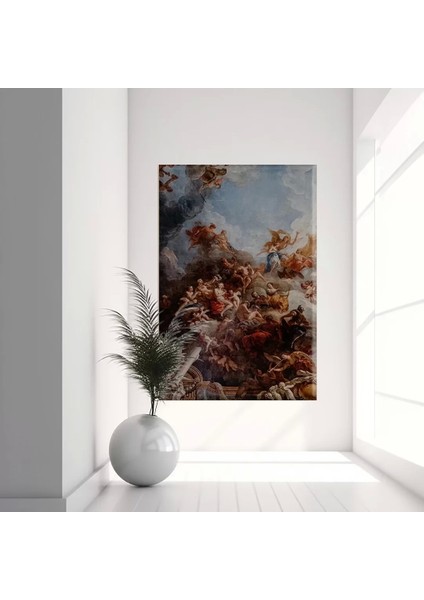 Barok Gökyüzü Kanvas Tablo