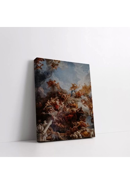 Barok Gökyüzü Kanvas Tablo modelleri