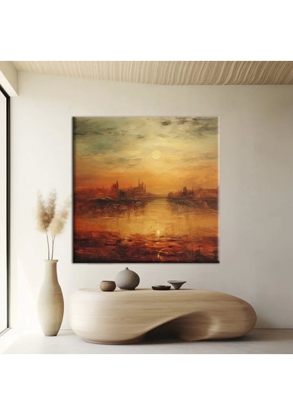 Alacakaranlık Sükuneti Kanvas Tablo