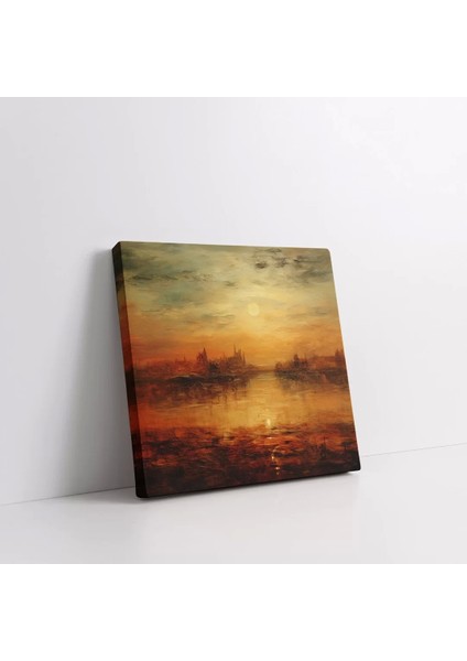 Alacakaranlık Sükuneti Kanvas Tablo modelleri