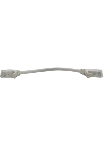 0,20 mt Lszh Cat6 Utp Patch Cord Beyaz (10'lu Paket)