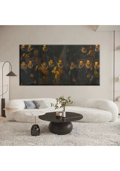 Klasik Dönem Portreleri Kanvas Tablo