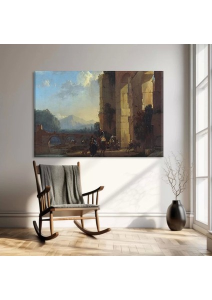 Antik Harabeler Kanvas Tablo fiyatları