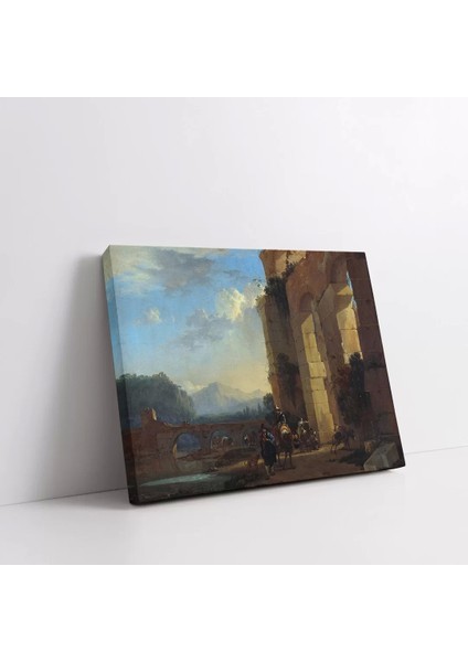 Antik Harabeler Kanvas Tablo modelleri