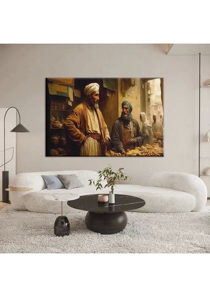 Gündelik Hikayeler Kanvas Tablo