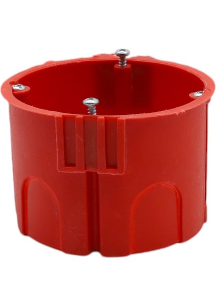 Tekli Geçmeli Kırmızı Alçıpan Kasa ( 20 Adet )