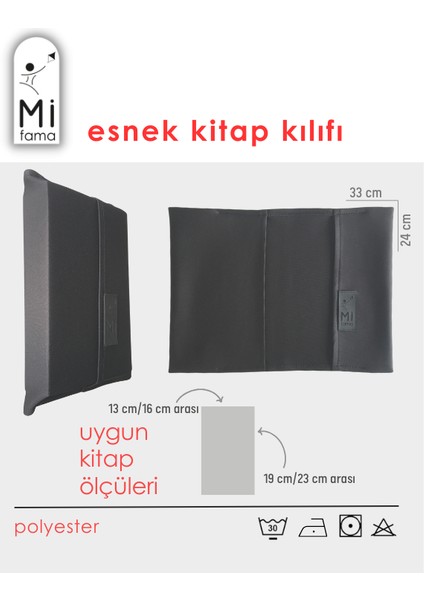 Mavi Kitap Kılıfı