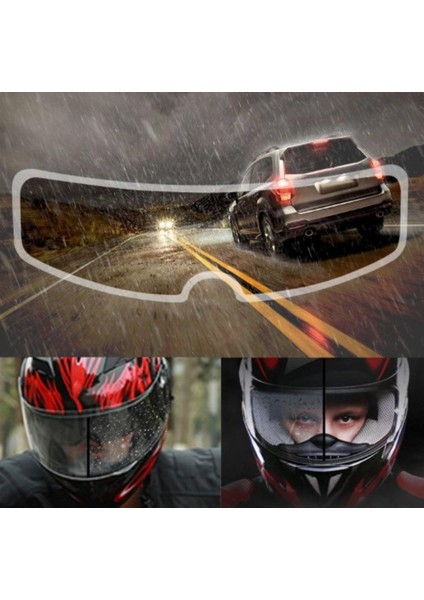 Motosiklet Kaskı Için Yağmur Kaydırıcı Film modelleri