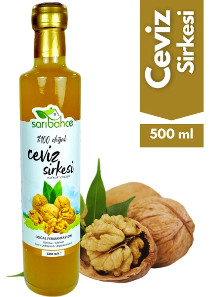 Doğal Ceviz Sirkesi 500 ml - Organik Doğal Fermantasyon