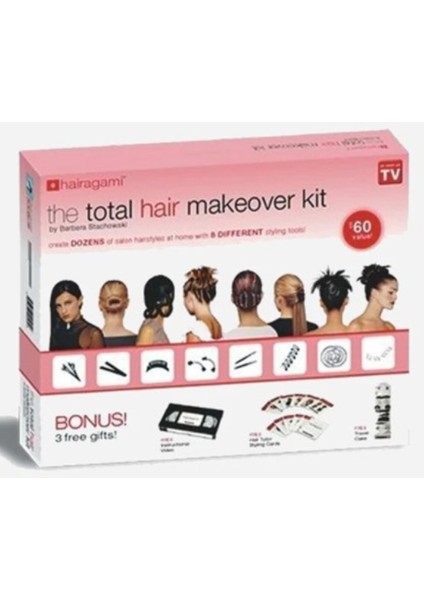 12 Farklı Tasarım Tokası Seti Makeover Kit