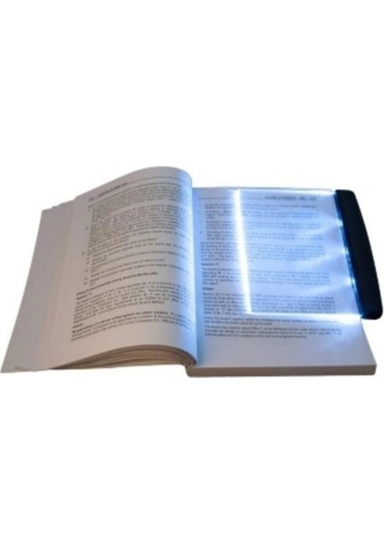 Kitap Arası Okuma Işığı Light LED Panel